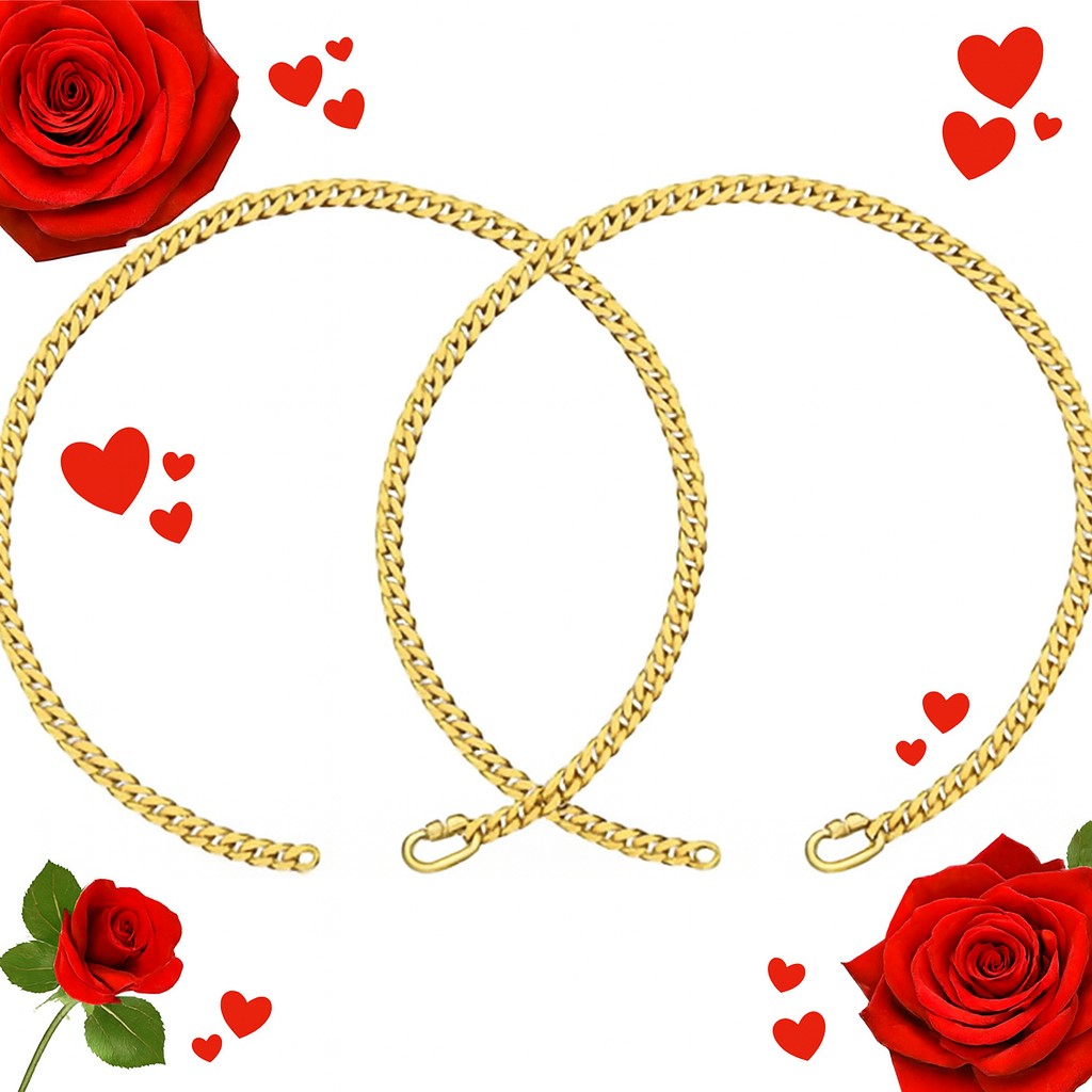 Locked Unisex Permanent Couples Bracelets